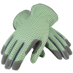 Mud Gloves Zig Zag Green