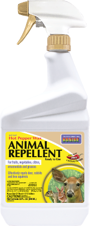 Bonide Hot Pepper Wax Animal Repellent 32 fl oz