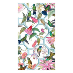 Hummingbird Trellis Paper Guest Towel Napkins - 15 Per Package