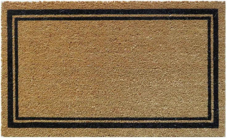Basics Coir Doormat with Border