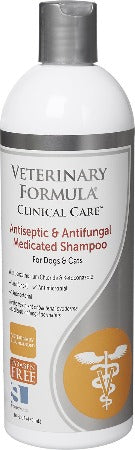 Synergy Veterinary Formula Clinical Care Antiseptic & Antifrugal Shampoo 16 oz