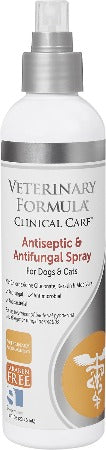Synergy Veterinary Formula Clinical Care Antiseptic & Antifungal Spray 8 oz