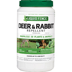 Liquid Fence Deer & Rabbit Repellent Granular