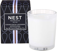 NEST Cedar Leaf & Lavender Votive Candle