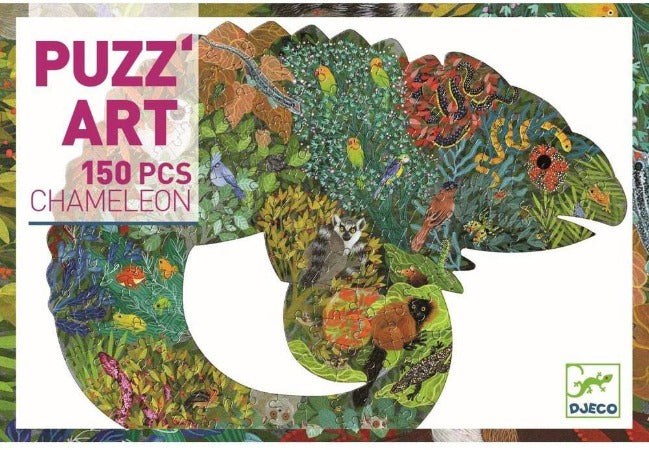 Puzz Art Chameleon Jigsaw Puzzle