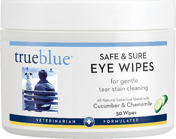 TrueBlue Safe & Sure Eye Wipes 50 ct