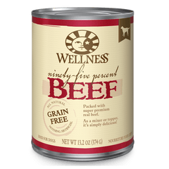 Wellness Ninety-Five Percent Mixer or Topper Beef 13.2 oz