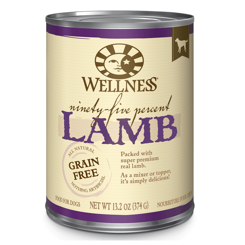 Wellness Ninety-Five Percent Mixer or Topper Lamb 13.2 oz