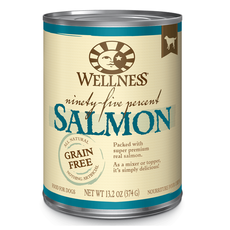 Wellness Ninety-Five Percent Mixer or Topper Salmon 13.2 oz