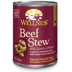 Wellness Homestyle Stew Grain Free Beef Stew with Carrots & Potatoes 12.5 oz