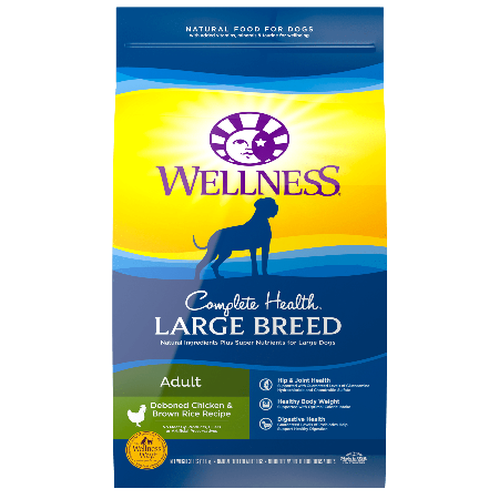 Wellness Complete Health Large Breed Adult 15 lb