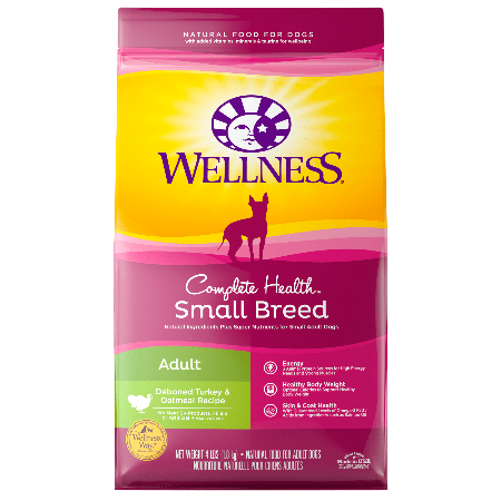 Wellness Complete Health Small Breed Turkey & Oatmeal Recipe