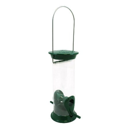 New Generation 8" Green Sunflower/Mixed Seed Feeder