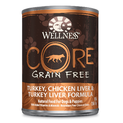 CORE Turkey, Chicken Liver, & Turkey Liver 12.5 oz