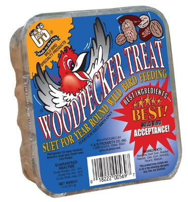 Woodpecker Treat Suet Cake 11 oz