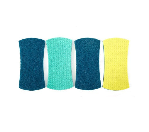Stretch Counter Scrubbers - Set of 4