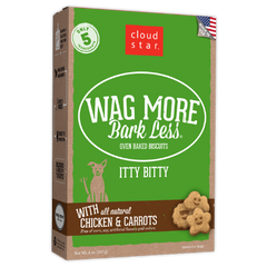 Wag More Itty Bitty Biscuits Chicken & Carrots 3 lb