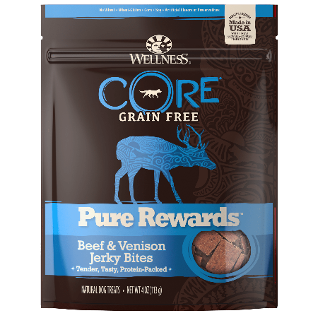 CORE Pure Rewards Beef & Venison Jerky Bites 4 oz