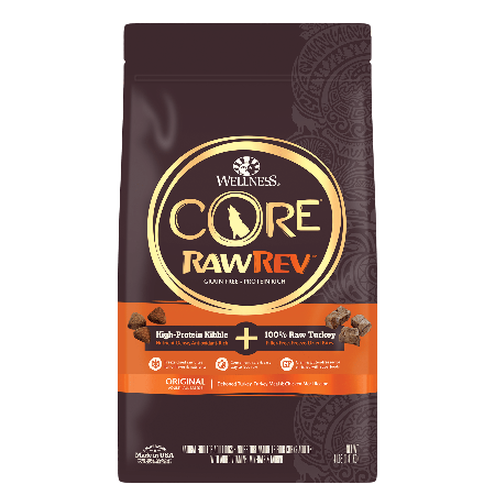 Wellness CORE RawRev Grain Free Original + Freeze Dried Turkey