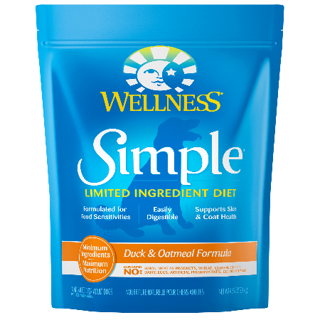 Wellness Simple Limited Ingredient Duck & Oatmeal Recipe 26 lb