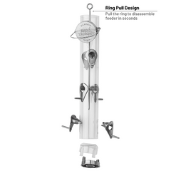 Classic Finch Feeder with Ring Pull Advantage