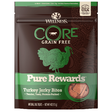 CORE Pure Rewards Turkey Jerky Bites 4 oz