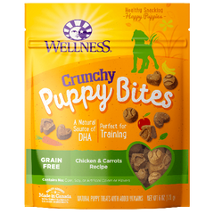 Crunchy Puppy Bites Chicken & Carrots 6 oz