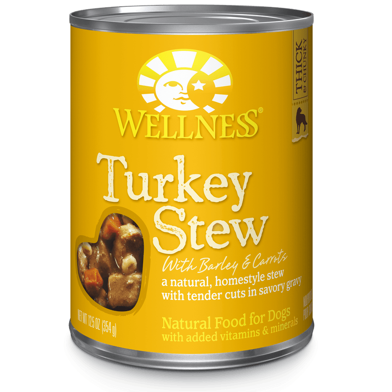 Wellness Homestyle Stew Turkey Stew with Barley & Carrots 12.5 oz
