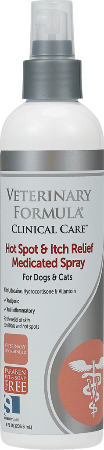 Synergy Veterinary Formula Clinical Care Hot Spot & Itch Relief Spray 8 oz