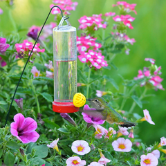 Plastic Planter Hummingbird Feeder 3 oz