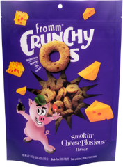 Fromm Crunchy O's Smokin' CheesePlosion Treats 6 oz