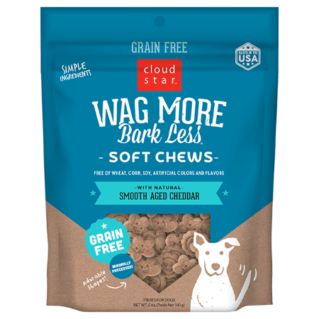Wag More Soft Chews Smooth Aged Cheddar 5 oz