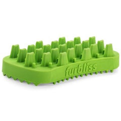 Furbliss Green Brush for Small Pets with Long Hair
