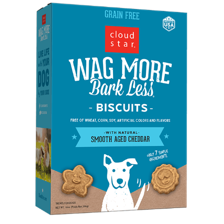 Wag More Biscuits Smooth Aged Cheddar 14 oz